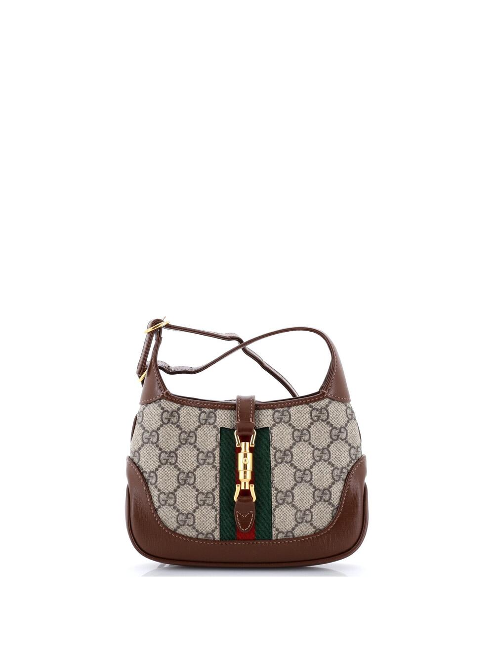 Gucci Jackie Hobo Gg Coated Canvas Mini #364528G18B